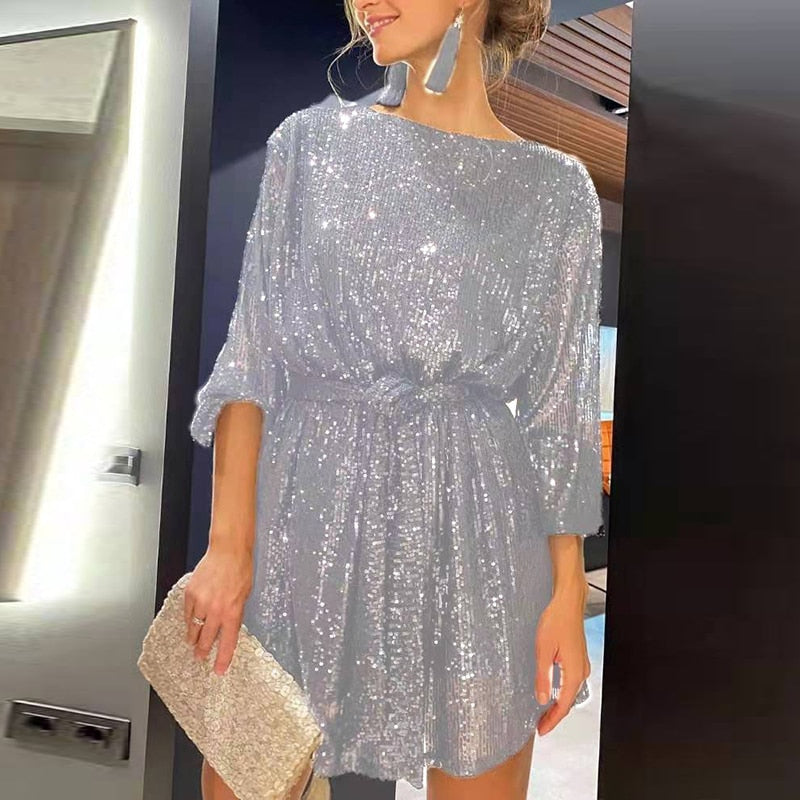 Raven Women's Sequin Dress