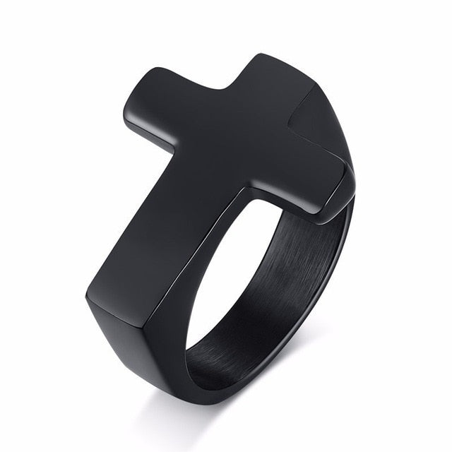 Retro Cross Ring