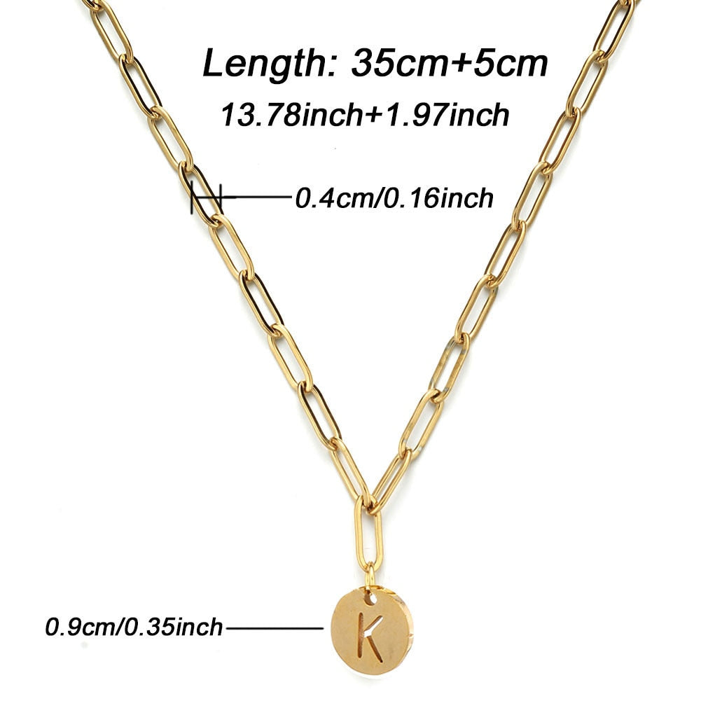 Lyra Initial Necklace