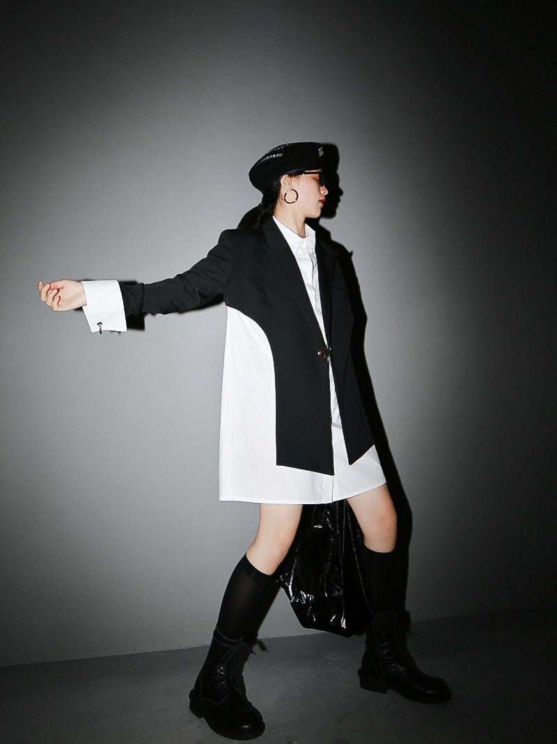Cut Out Classic Women's Blazer
