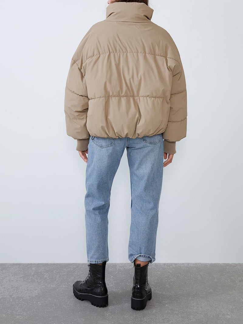 Wooden Women's Puff Jacket