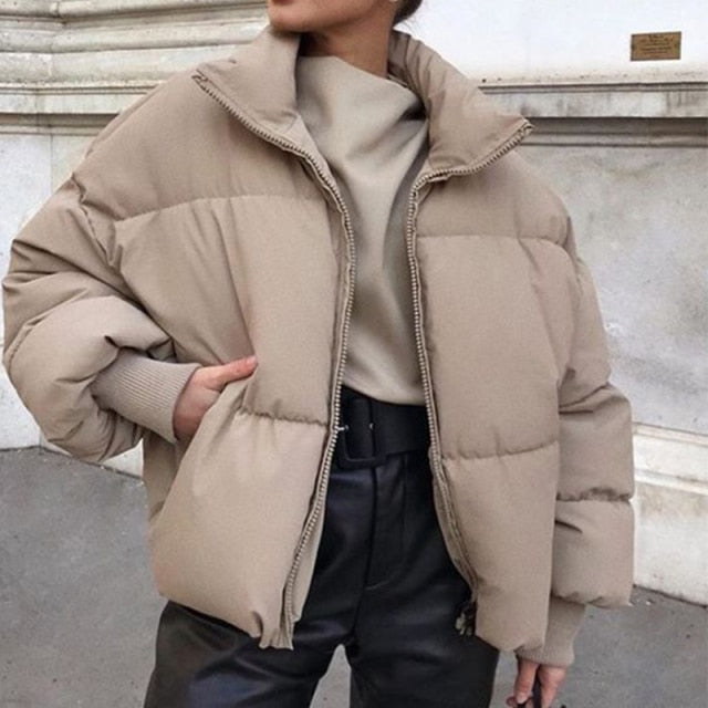 Wooden Women's Puff Jacket