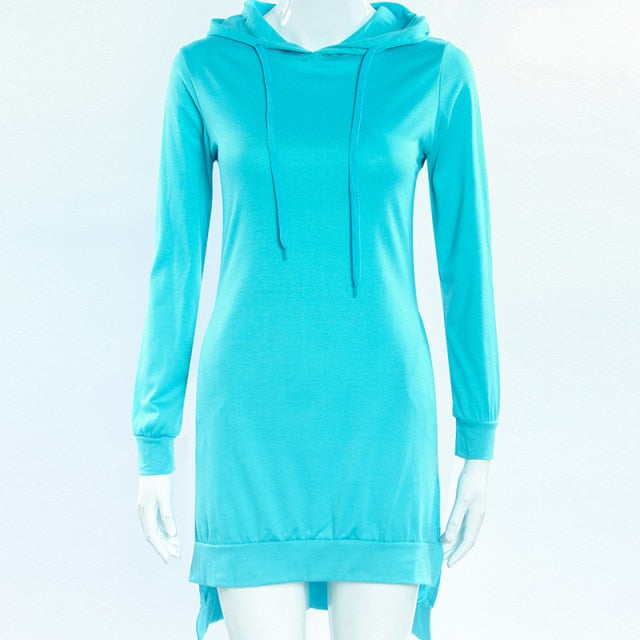 Georgia Hooded Sweatshirt Dress