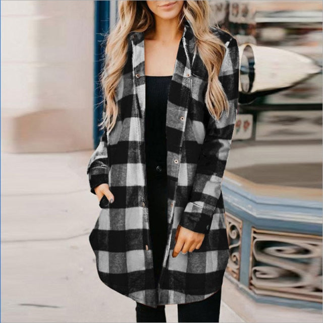Sonja Women's Plaid Shirt