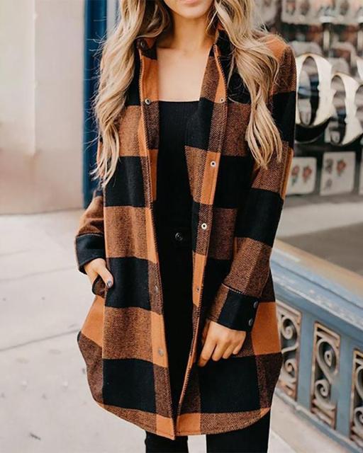 Sonja Women's Plaid Shirt