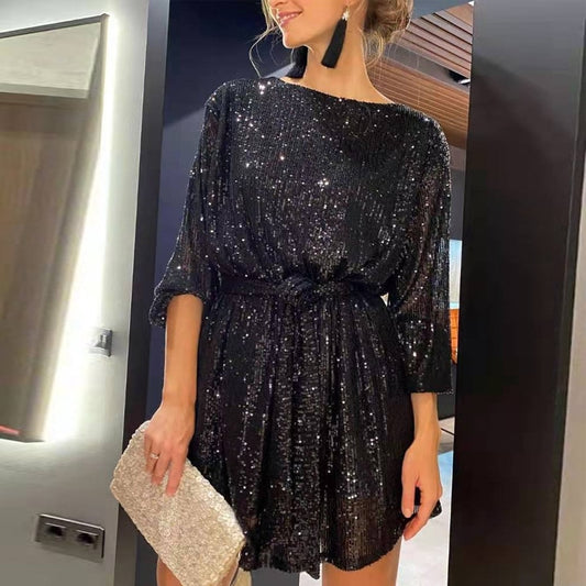 Raven Women's Sequin Dress