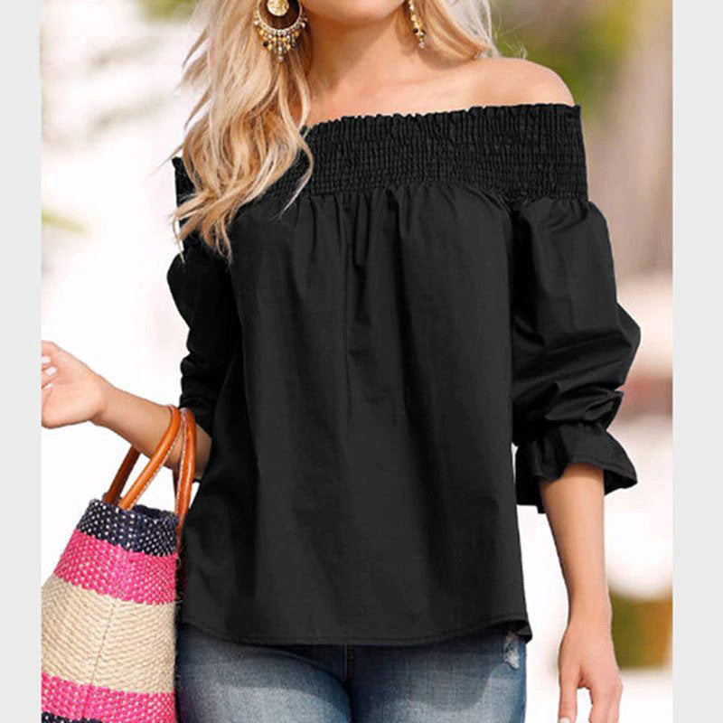 Kyra Women's Puffed-Sleeves Shirt