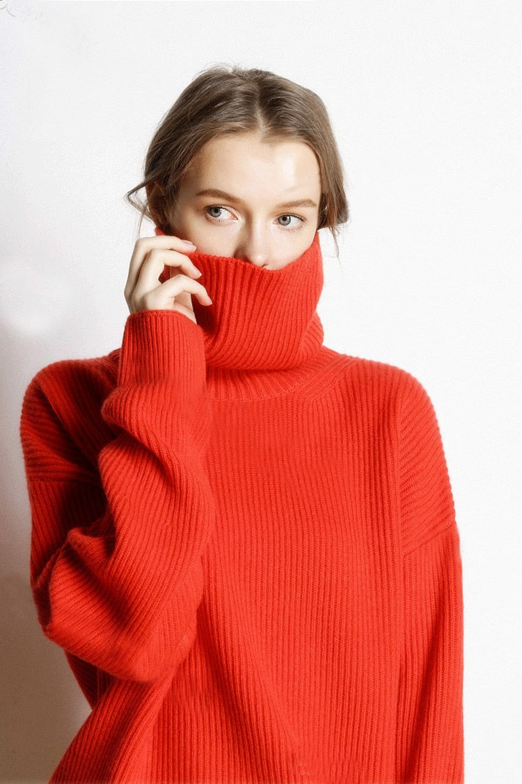 Hilma Women's Turtleneck Sweater