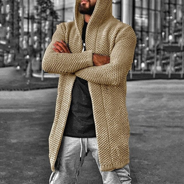 Basilio Men's Hooded Duster