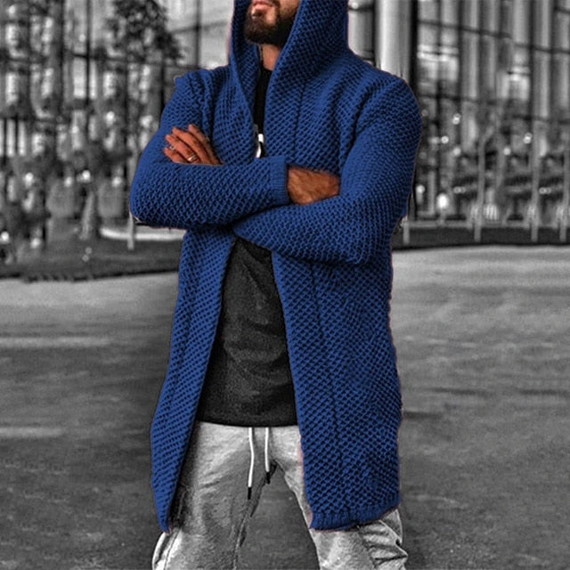Basilio Men's Hooded Duster