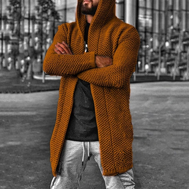 Basilio Men's Hooded Duster