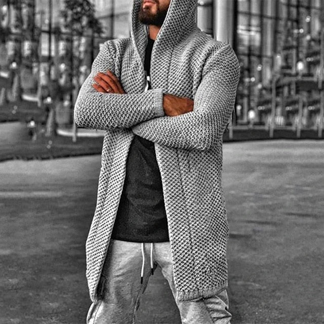 Basilio Men's Hooded Duster