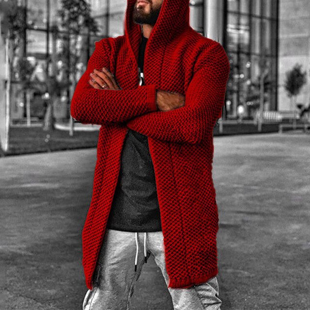 Basilio Men's Hooded Duster