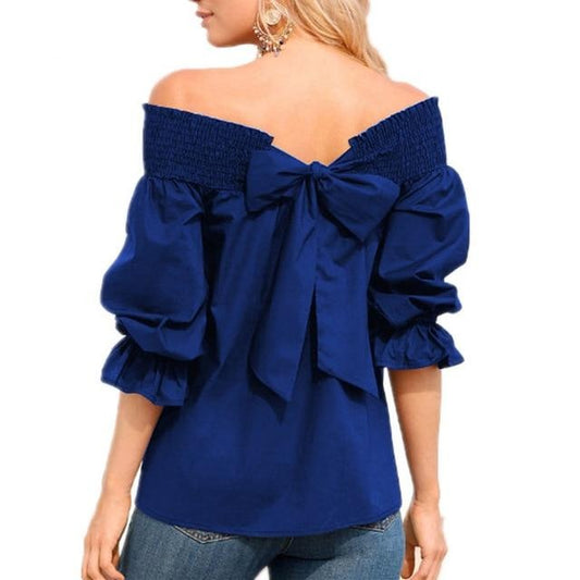 Kyra Women's Puffed-Sleeves Shirt