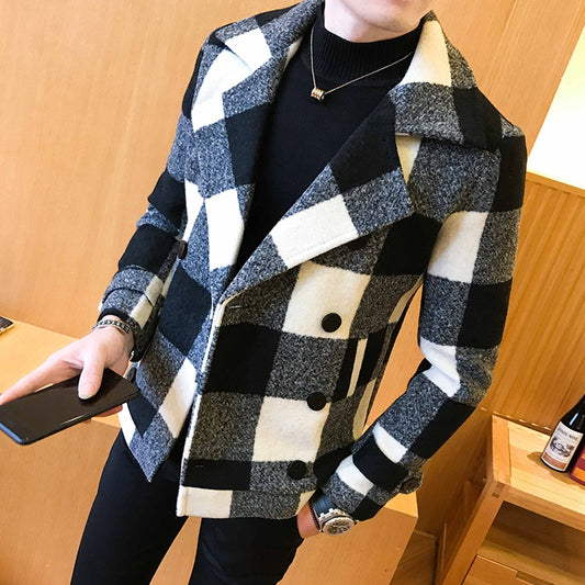 Jain Men's Pea Coat