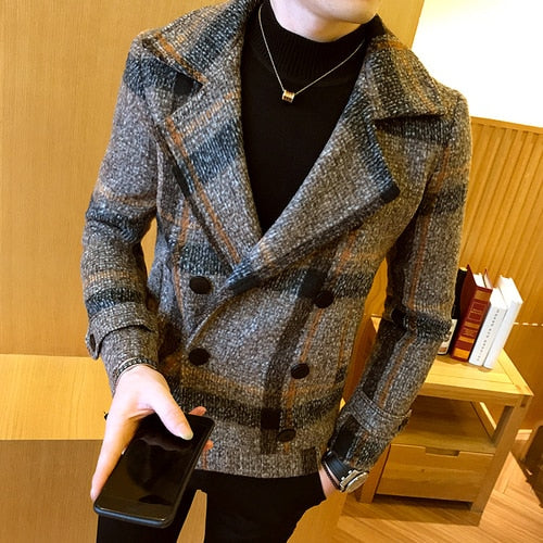 Jain Men's Pea Coat