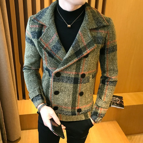 Jain Men's Pea Coat