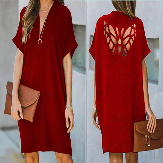 Butterfly Midi Summer Dress