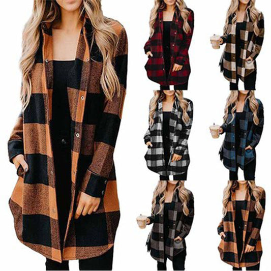 Sonja Women's Plaid Shirt