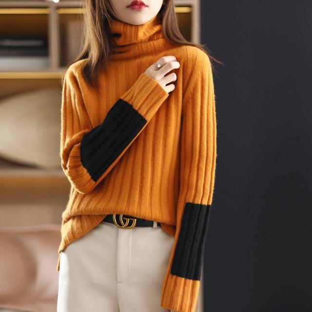 Ares Women's Turtleneck Sweater