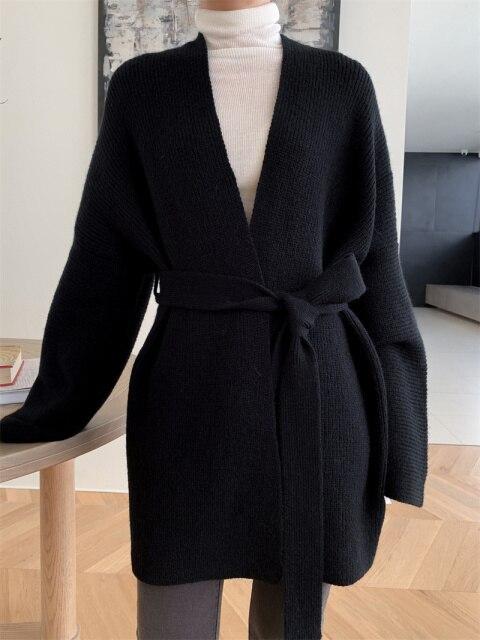 Saga Women's Belted Cardigan