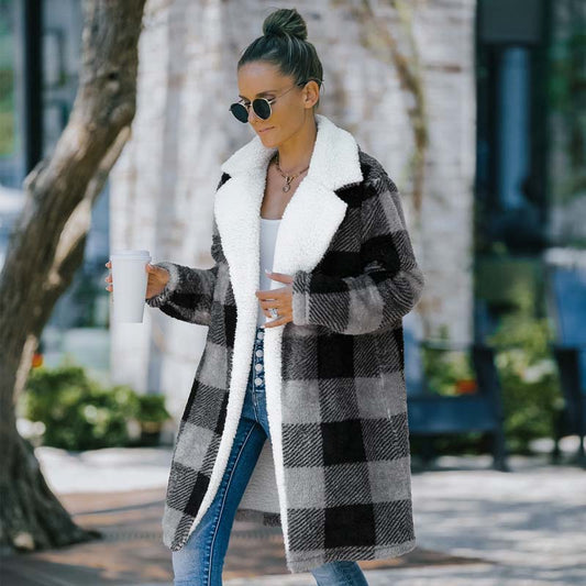 Alexandrina Women's Plaid Coat